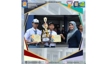 Juara 1 Lomba Kompetensi Siswa (LKS) bidang Cyber Security Jenjang SMK Tingkat Wilayah JT 1 