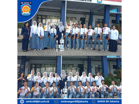 Juara 3 Madya dan Formasi 1 Lomba LKBB Delphoria Cup 2.0