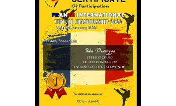Juara 1 Tingkat Internasional 