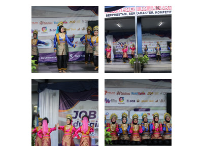 Foto Dumentasi Penampilan Seni Tari Jobfair 2025