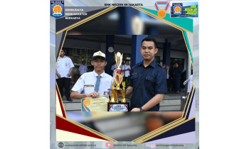 Juara Harapan 2 Lomba Kompetensi Siswa (LKS) bidang Network Systems Administration Jenjang SMK Tingkat Wilayah JT 1 