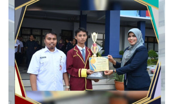 Juara 1 Lomba Kompetensi Siswa (LKS) bidang Automobile Technology Jenjang SMK Tingkat Wilayah JT 1