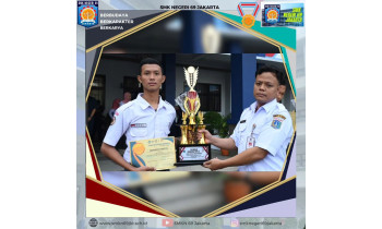 Juara Harapan 1 Lomba Kompetensi Siswa (LKS) bidang Elektronika Tingkat Wilayah JT 1 