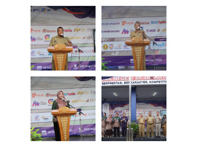 Foto Dumentasi Sambutan Jobfair 2025