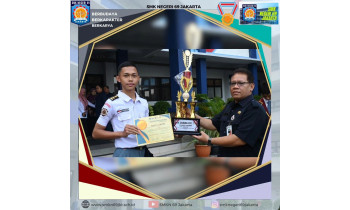 Juara 3 Lomba Kompetensi Siswa (LKS) bidang Elektronika Tingkat Wilayah JT 1 
