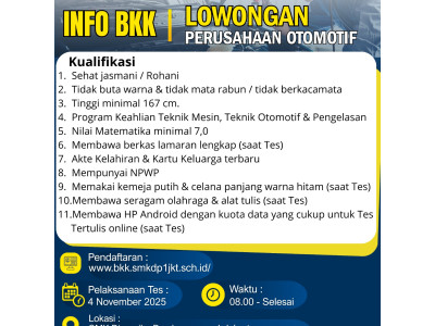 Lowongan Pekerjaan