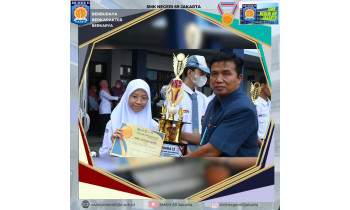 Juara 2 Lomba Kompetensi Siswa (LKS) bidang Cloud Computing Jenjang SMK Tingkat Wilayah JT 1 