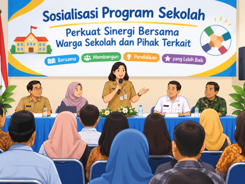 Sosialisasi Program Sekolah, Perkuat Sinergi Bersama Warga S