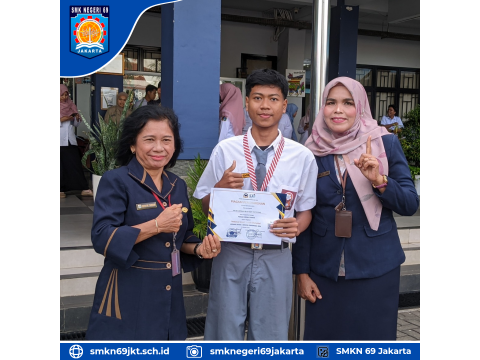 Medali Perak Lomba Kegiatan Olimpiade Online Bahasa Indonesi